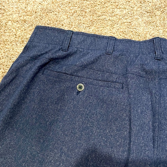 Under Armour Heat Gear Showdown Vented Mens Golf Shorts Blue 42 - Picture 8 of 8